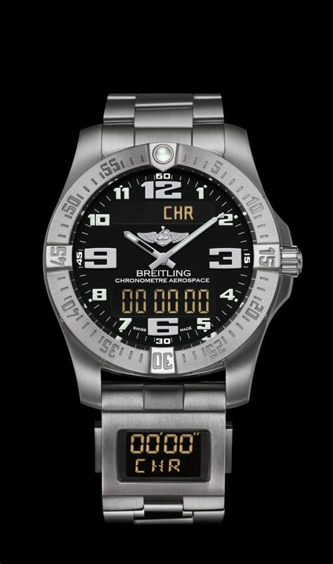 breitling aerospace co pilot module|breitling pilot time zone.